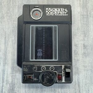 Vintage Digital Derby Auto Raceway Tomy 1978 Working With Issues